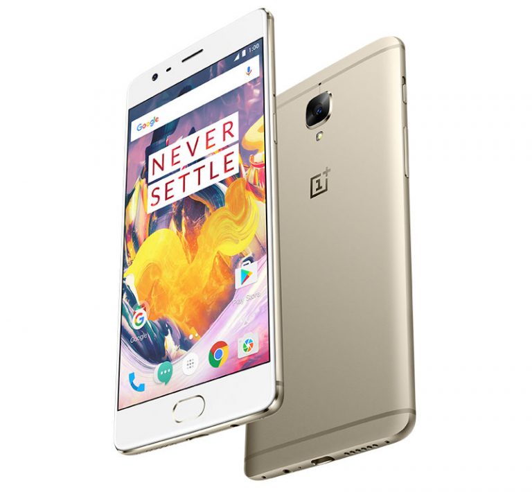 Soft Gold version of OnePlus 3T