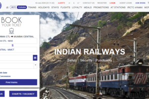 how to book train ticket online