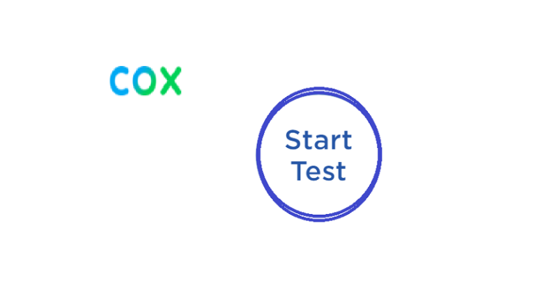 cox download speed test